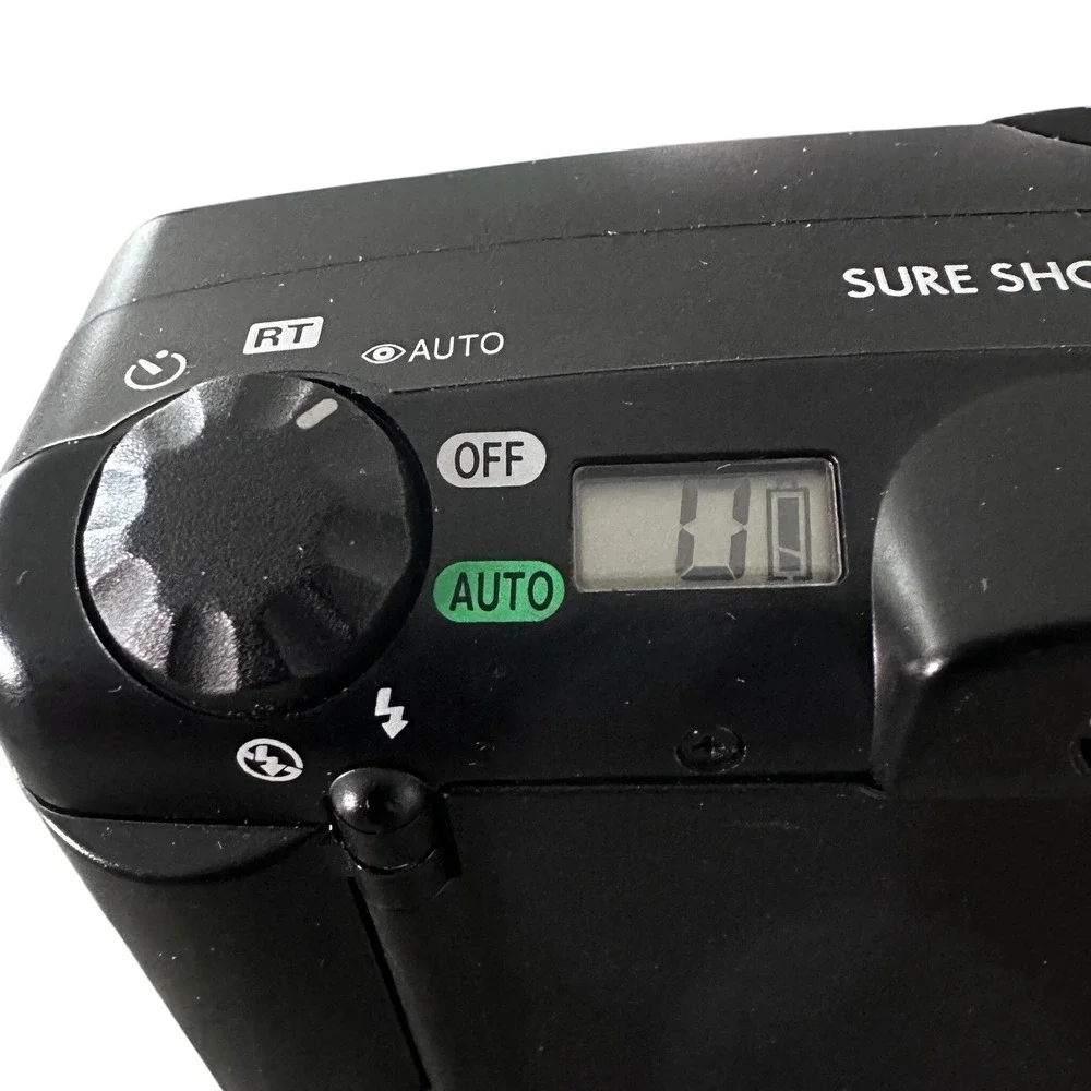 Canon Sure Shot 85 Zoom 35mm Point & Shoot Film Camera Tested with Box Manual
